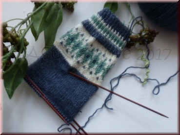 Anleitung No. 20 -  Socke Silke